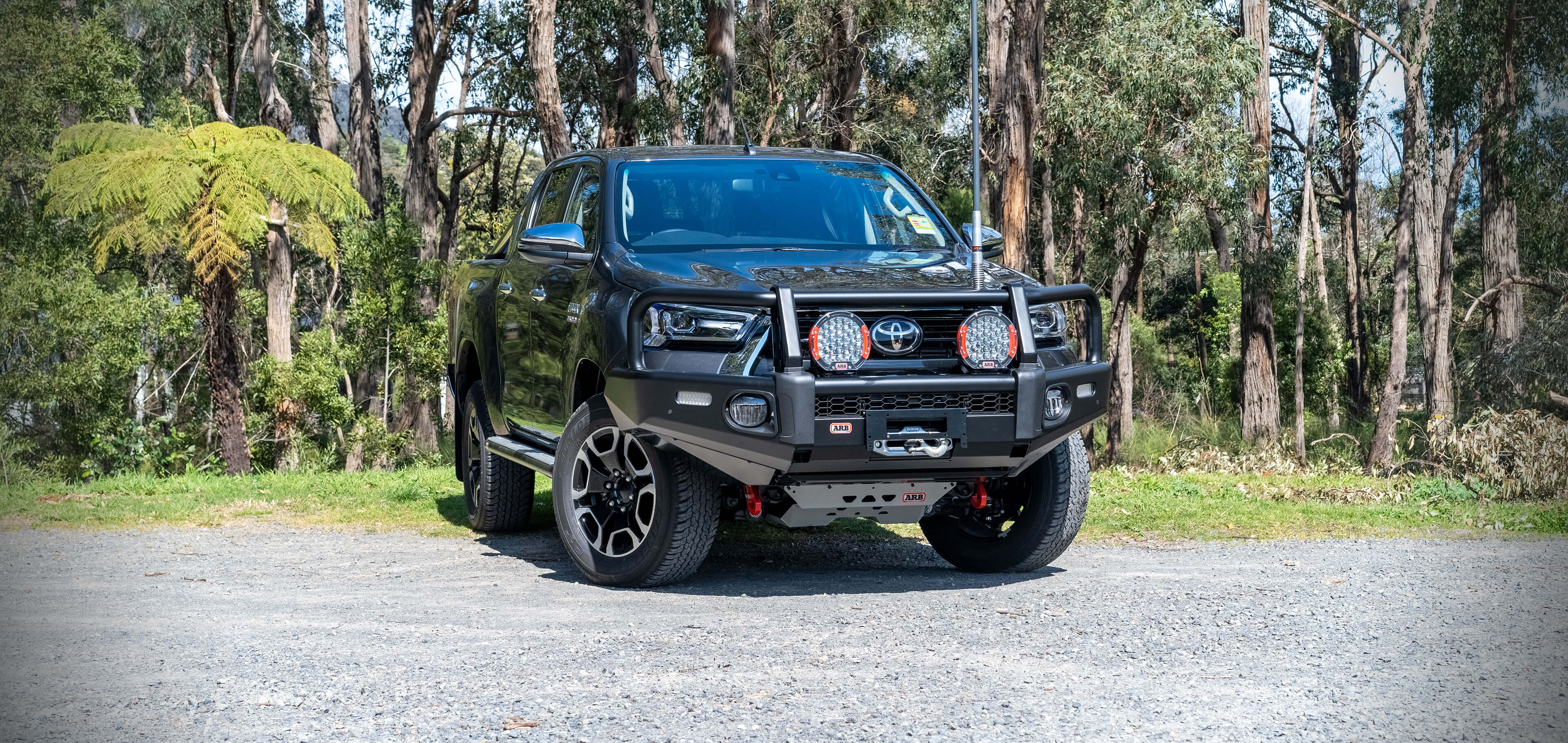 Arb shop bumper hilux